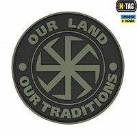 M-Tac нашивка Our Land PVC Olive