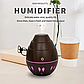 Зволожувач повітря аромадифузор із підсвіткою Humidifier RGB 7 кольорів світла, ультразвуковий 130 мл, фото 2