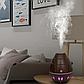 Зволожувач повітря аромадифузор із підсвіткою Humidifier RGB 7 кольорів світла, ультразвуковий 130 мл, фото 7