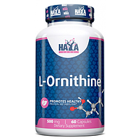 L-Орнитин Haya Labs L-ORNITHINE 500 мг 60 капсул
