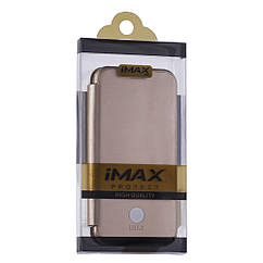 Leather Book Case — Samsung J8 2018(J810) — iMax L — Red