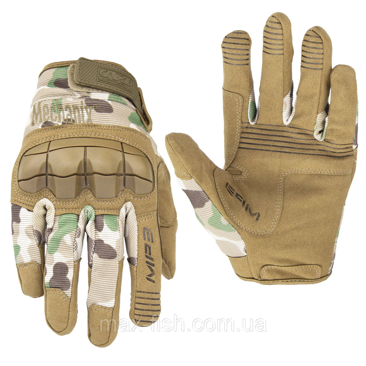 Рукавички Mechanix M-Pact 3 розмір 2XL мультикам, фото 1