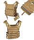 Тактичний жилет плитоноска Plate Carrier Gen 2 Mil Tec Койот (13463205).PeremogaUA, фото 6