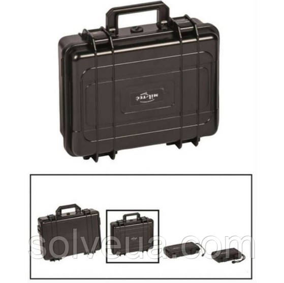 Герметичний кейс із ручкою 280Х230Х98ММ, STURM MIL-TEC 15960120.solve
