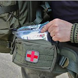 Аптечка Mil-Tec набір першої допомоги 25 елементів Olive (16025301).solve, фото 4