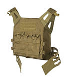 Тактичний жилет плитоноска Plate Carrier Gen 2 Mil Tec Койот (13463205).solve, фото 9