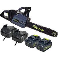 Акумуляторна ланцюгова пила Titan PCS1440B-CORE SET 8 EHA