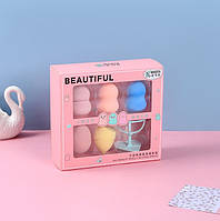 Набір спонжів для макіяжу 11356 6 предметів 4571258