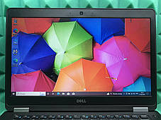 Б/в Ультрабук Б-клас Dell Latitude E5470 14" 1366x768| Core i5-6300U| 8 GB RAM| 180 GB SSD| HD 520, фото 3