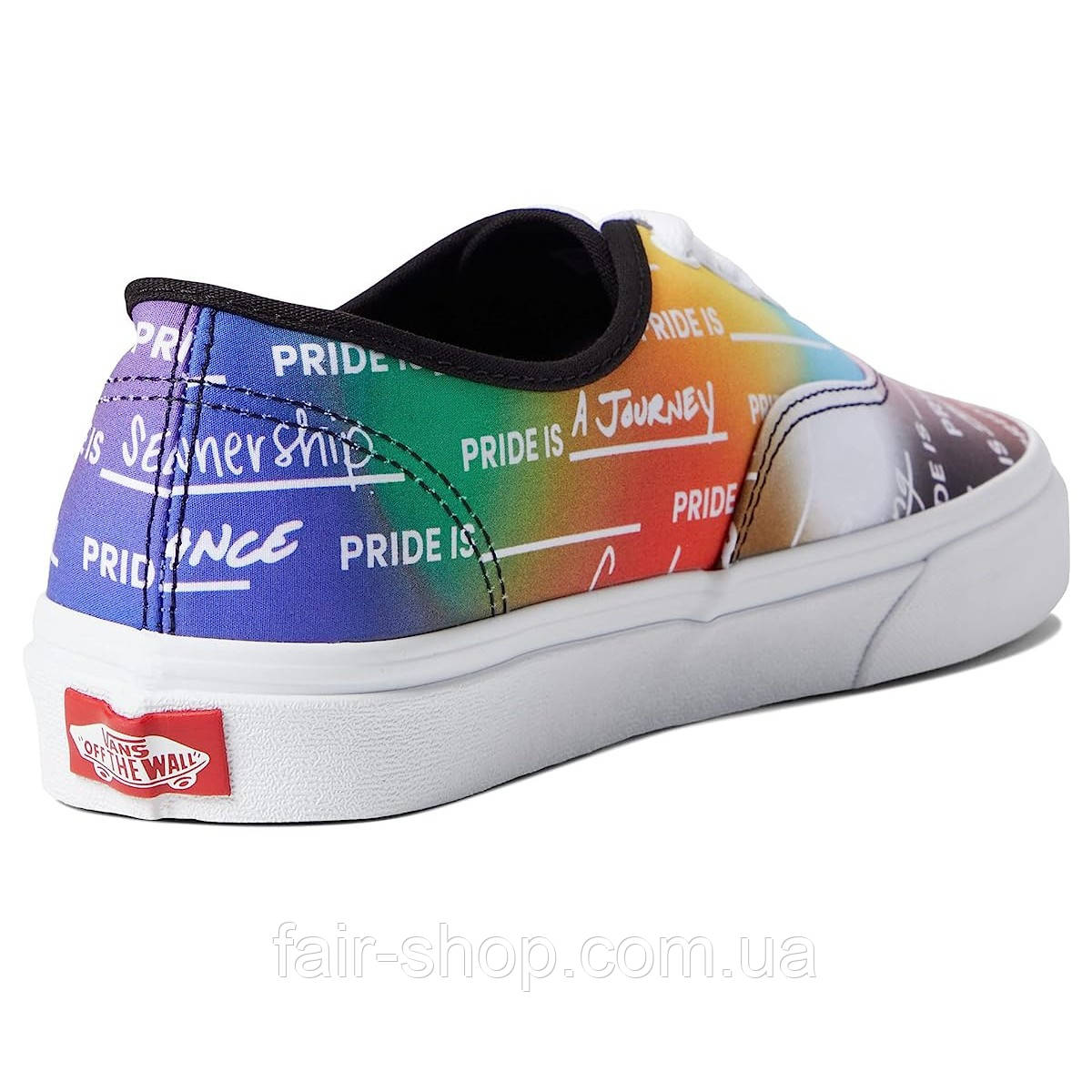 Vans with sales rainbow sole