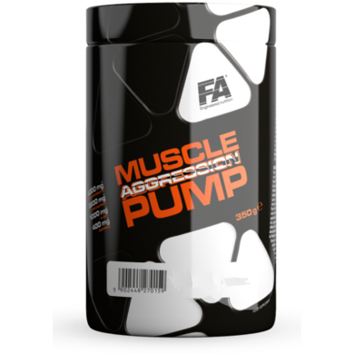 Предтренувальний комплекс Fitness Authority Muscle Pump Aggression 350 грам EXP 3/25 року включно