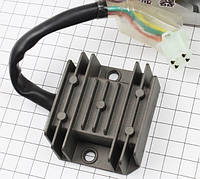 Реле зарядки регулятор напряжения квадроцикла мотоцикла 150/200 кубов (малый разъем 4 из 6 pin)