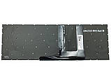 Клавіатура MSI GF66 MS-1582 GF76 GL76 GL66 MS-17L1 MS-17H3 (RU Black з підсвічуванням). Оригінал, фото 3