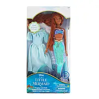 Русалочка Аріель з фільму співає з додатковою сукнею Ariel Singing Doll The Little Mermaid Live