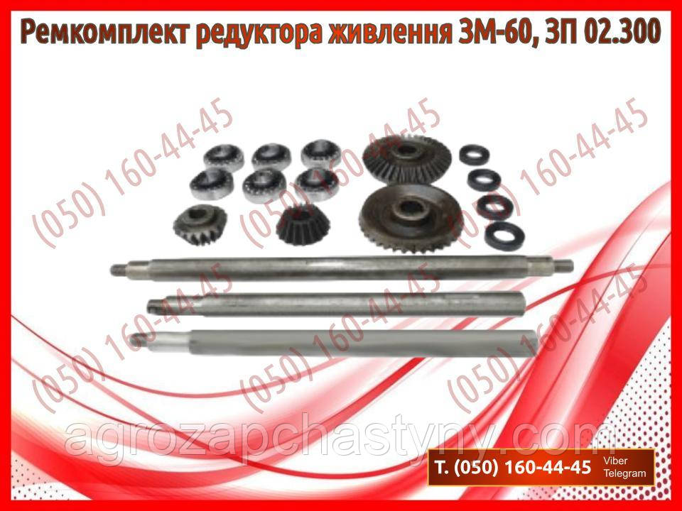 Ремкомплект редуктор живлення ЗМ-60, ЗП 02.300 (запчастини на зернокидач зм-60)