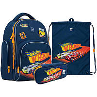 Шкільний набір Kite Hot Wheels SET_HW22-706M