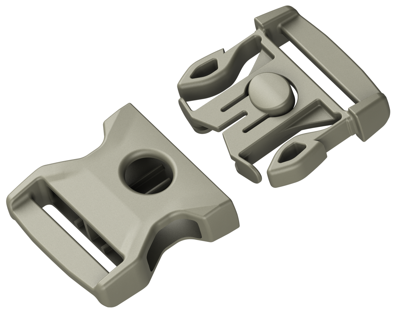 Фастекс 50 мм (із кнопкою) з поліаміду AMM F50.02 койот піщаний (07.01.031.01.62), фото 1