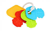Прорезыватели-ключики ТехноК 9154, грызунки для зубов, развивающая игрушка для малышей