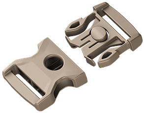 Фастекс 50 мм (із кнопкою) з поліаміду AMM F50.02 койот (07.01.031.01.29)