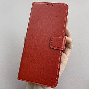 Чохол-книга для Oppo A54 чохол книжка з хлястиком на телефон оппо а54 червона b6r