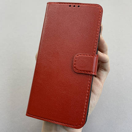 Чохол-книга для Samsung Galaxy A11 чохол книжка з хлястиком на телефон самсунг а11 червона b6r, фото 1