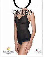 Белье корректирующее Omero Tulle Shape Camiciola, Italy, размеры S, L, XL, цвет черный