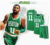 Баскетбольная зеленая форма Ирвинг Кайри Бостон Селтикс Irving №11 Boston Celtics