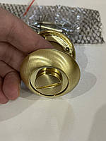 Ручка поворотная Armadillo WC-BOLT BK6 SG/GP матовое золото/золото