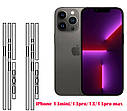 Гідрогелева плівка Apple iPhone всі 13mini/13/13pro/13pro max Броньована на бока рамка  телефона комплект 2 шт., фото 3