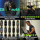 Чоловічий наручний розумний годинник Kospet Tank Shadow Black, фото 5