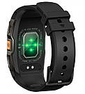 Чоловічий наручний розумний годинник Kospet Tank Shadow Black, фото 7