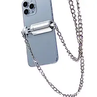 Шнурок на шею Infinity Metal Universal Bag Silver