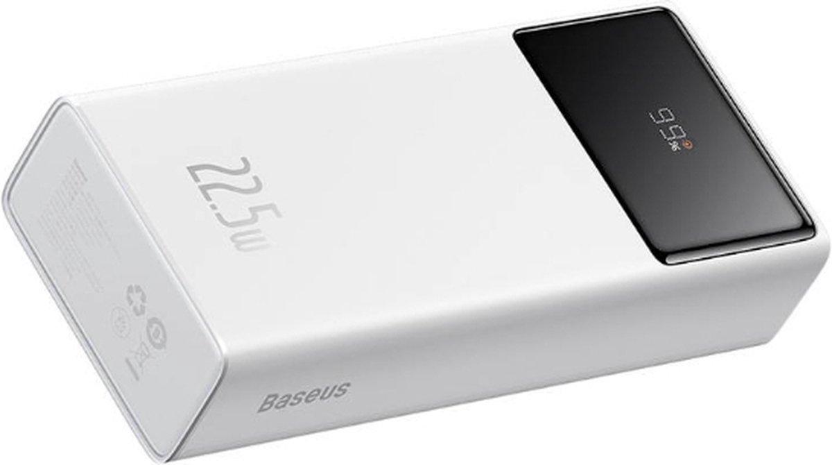 Портативна батарея Power Bank Baseus Star-Lord 22.5 W 30000 mAh White (PPXJ080102), фото 1