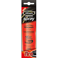 Освіжувач спрей 50ml - Aroma - Car Spray Men - Fire (Вогонь) Чоловічий аромат (32шт/уп)