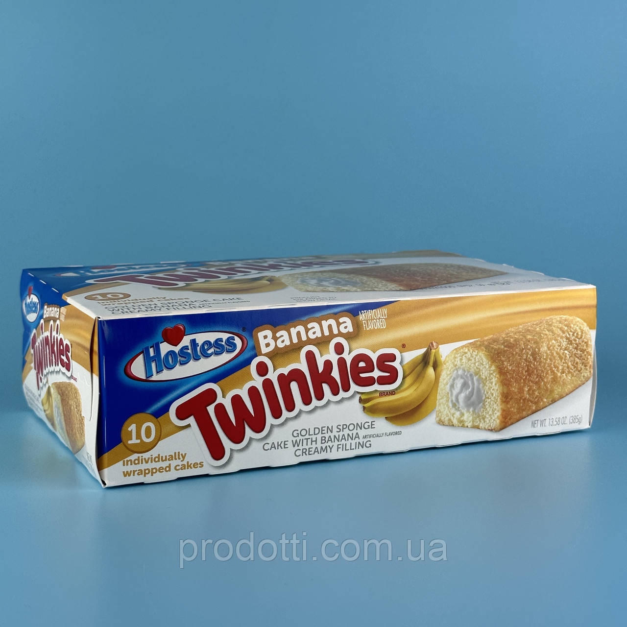 Бисквит Twinkies Banana Hostess 385 г 10 шт - фото 2 - id-p1883625886