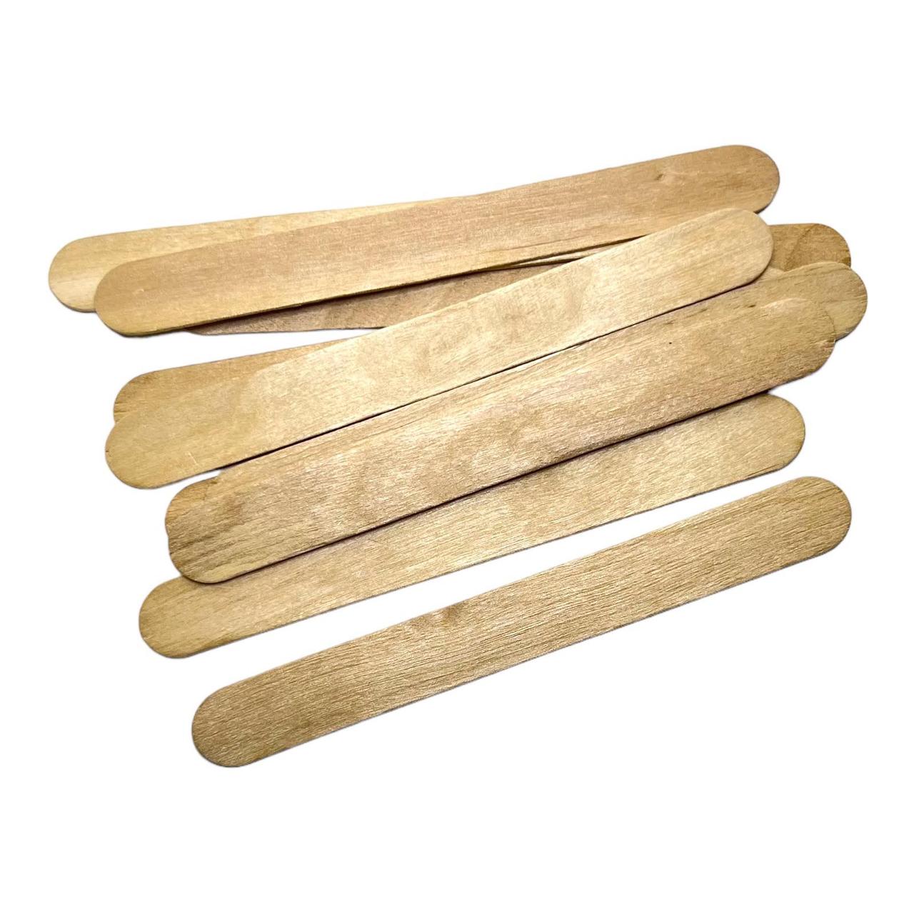 Шпателя дерев'яні для воскової депіляції 10 шт