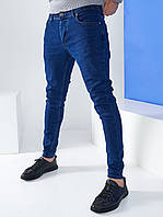 Чоловічі джинси D&G завужені, сині вузькі джинси Dolce Gabbana slim fit Туреччина