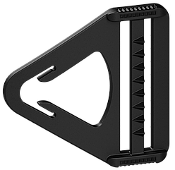 Застібка-пряжка наколінника з поліаміду AMM TKb040-1 чорний (07.99.096.01.01)