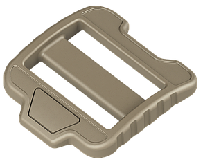 Ремінна пряжка 45 мм з поліаміду AMM Bb045 койот піщаний (07.99.006.01.62)