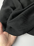 Сорочкова віскоза Чорна, фото 3