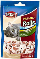 Лакомство для котов (Трикси) TRIXIE Premio Rolls Курица Минтай 50г