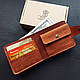 Портмоне з текстурою Aligator (Р016), фото 6