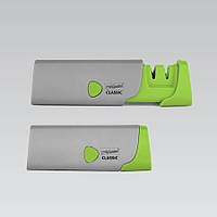 Точилка для ножів Maestro MR-1491, ручна, універсальна, двоступінчаста, зелена