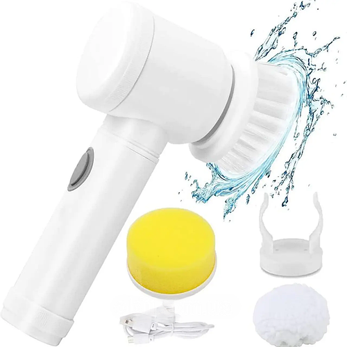 Щётка для мытья посуды с насадами аккумуляторная Electric Cleaning ...