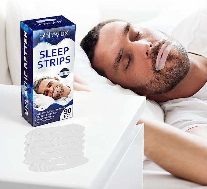 Sleep Strips / Полоски для обеспечения носового дыхания во сне 90 шт. - фото 7 - id-p1746615490