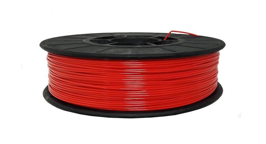 Нитка PETG (CoPET, ПЕТГ) пластик для 3D друку, Червоний (1.75 мм/0.75 кг), фото 1