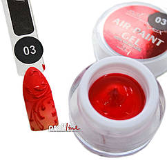 Гель-фарба Nail Apex Air paint gel 5 мл, No 3