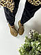 Кросівки коричневі з текстилю, фото 3