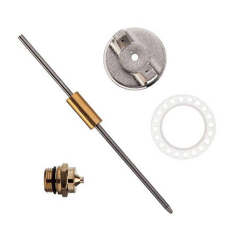 Комплект форсунок для фарбопульта 2,2 мм Intertool PT-2007, фото 1