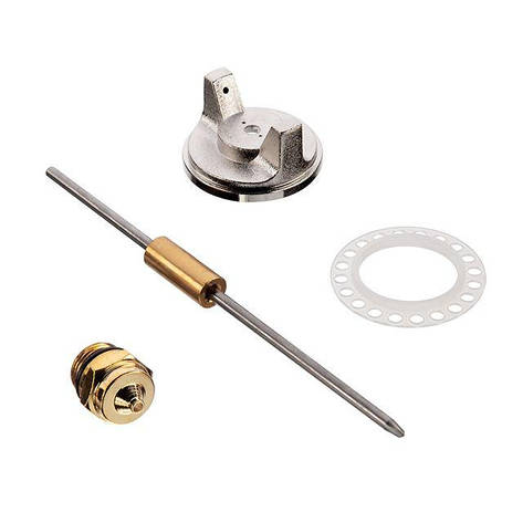 Комплект форсунок для фарбопульта 2,2 мм Intertool PT-2007, фото 2